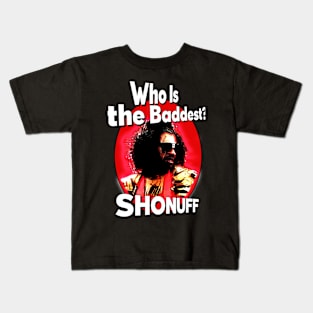 Sho'nuff T-Shirt - Embrace the Power of The Shogun of Harlem! Kids T-Shirt